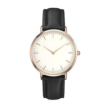 Load image into Gallery viewer, Bracelet Wrist Bangle To Schedule Analog Watch Easy Synthetic Quartz Leather Round Women Read Fashion 8mm Band Complete