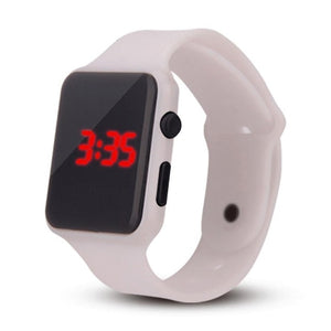 Clock Thin Square provide Digital accurate Fashion and Plastic Watch Ultra precise time Sporting It LED Wrist keeping