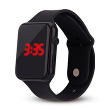 Load image into Gallery viewer, Clock Thin Square provide Digital accurate Fashion and Plastic Watch Ultra precise time Sporting It LED Wrist keeping