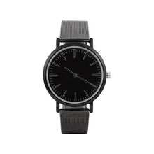 Load image into Gallery viewer, 2019 Black Full Steel Fashion Casual Quartz Watch Men Dress Watches Business Male Relojes hombre Minimalism Simple Wristwatch