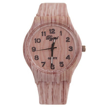 Load image into Gallery viewer, Watch Party Pattern Wood Fashion Women Dial Khaki and Travel Wrist Grain Quartz Daily Digital Office Round Gift Men Life
