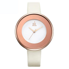 Load image into Gallery viewer, Women Fashion Round Analog Quartz Wrist 38mm Easy To Read Watch Bracelet 30m Bangle Complete Schedule 8mm