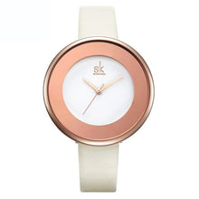 Load image into Gallery viewer, Women Fashion Round Analog Quartz Wrist 38mm Easy To Read Watch Bracelet 30m Bangle Complete Schedule 8mm